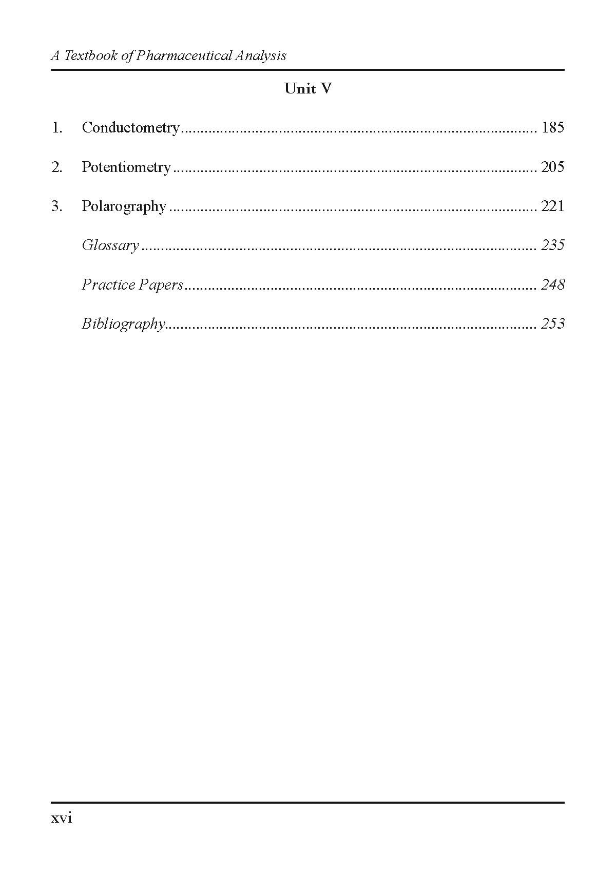 A Textbook of Pharmaceutical Analysis- For First Year B. Pharm Semester - I - Retail Maharaj