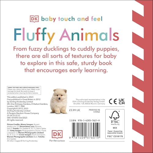Baby Touch and Feel Fluffy Animals - Retail Maharaj