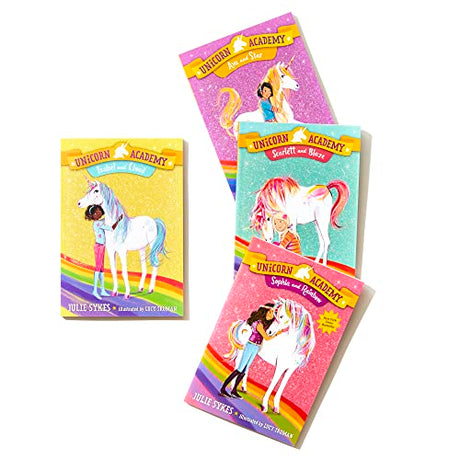 Unicorn Academy: Rainbow of Adventure Boxed Set (Books 1-4) - Retail Maharaj