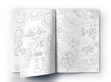 Doodle Coloring For Kids - Blue Edition - Retail Maharaj