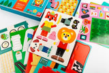 Fold-Out + Play: Doll's House: Build your own 3D house with interactive play pieces and stickers - Retail Maharaj