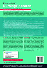 Essentials of Nursing Research—Appraising Evidence for Nursing Practice, 1st South Asian ed - Retail Maharaj