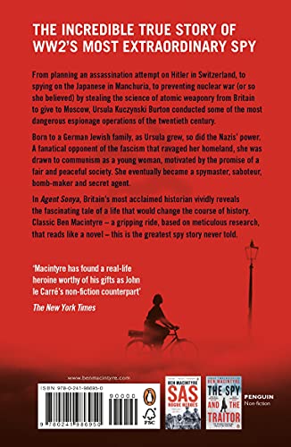 Agent Sonya: From the bestselling author of The Spy and The Traitor - Retail Maharaj