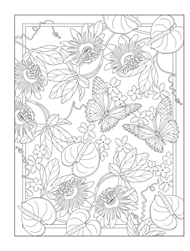 Creative Haven Tropical Wonders Coloring Book - Retail Maharaj