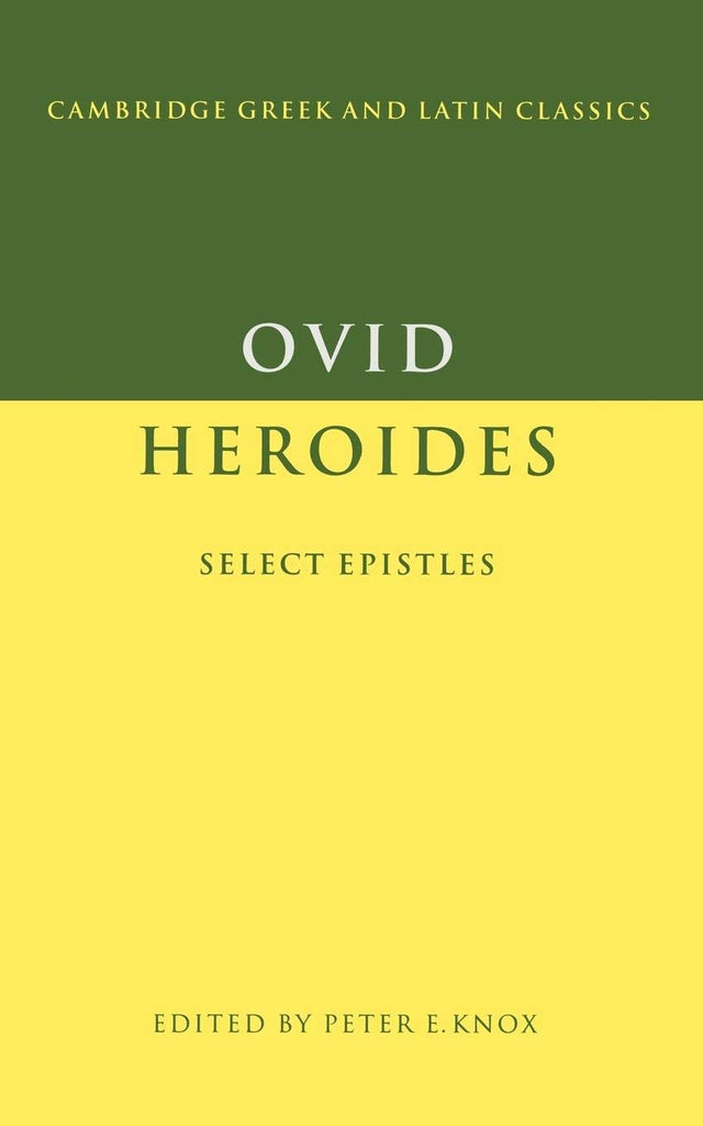 Ovid: Heroides : Select Epistles - Retail Maharaj