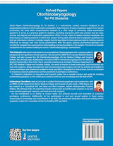 SOLVED PAPERS OTORHINOLARYNGOLOGY FOR PG STUDENTS(A MUST FOR MS,DLO & DNB STUDENTS) - Retail Maharaj