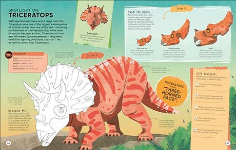 Brain Booster Dinosaurs and Other Prehistoric Creatures: Over 100 Mind-Boggling Activities that Make Learning Easy and Fun - Retail Maharaj