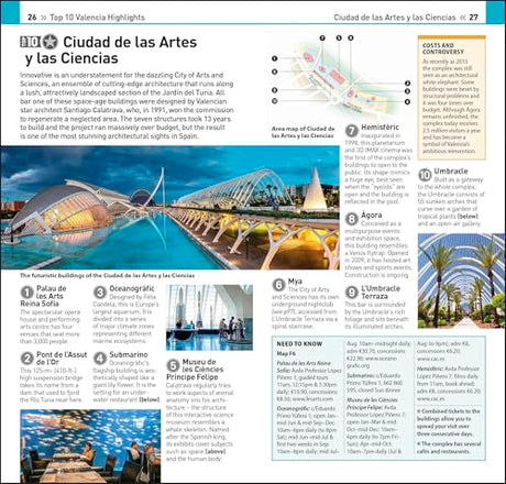 DK Eyewitness Top 10 Valencia (Pocket Travel Guide) - Retail Maharaj