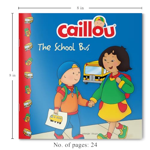 Caillou-The School Bus - Retail Maharaj
