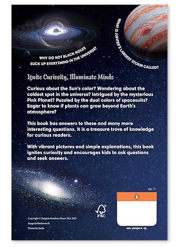 101 Q&A Series - Space: Encyclopedia for Kids I Amazing Questions and Answers I Knowledge Book about Space, Universe, Planets, Satellites and More I STEM Learning I Ages 7+| Select Learning - Retail Maharaj