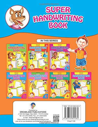 Super Handwriting Book 2 | Early Learning Handwriting Practice for Kids Ages 3-5 | 64 Pages of Alphabet Tracing, Word and Sentence Formation | Fun, Innovative Workbook to Build Writing Confidence and Motor Skills - Retail Maharaj