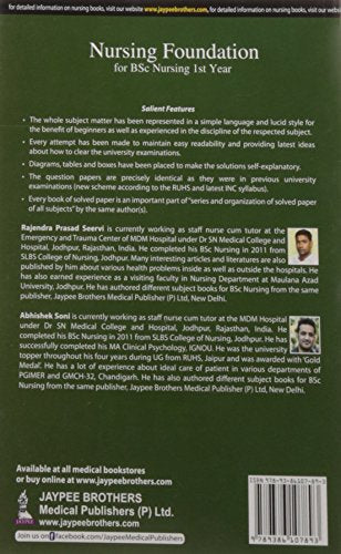 Nursing Foundation for BSc Nursing 1st Year (Fully Solved Papers for 2015-2007) - Retail Maharaj
