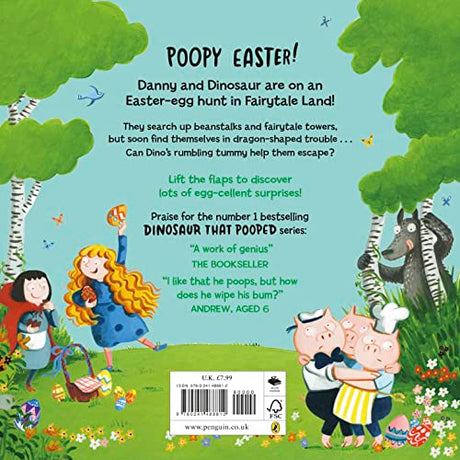 The Dinosaur that Pooped Easter!: An egg-cellent lift-the-flap adventure - Retail Maharaj
