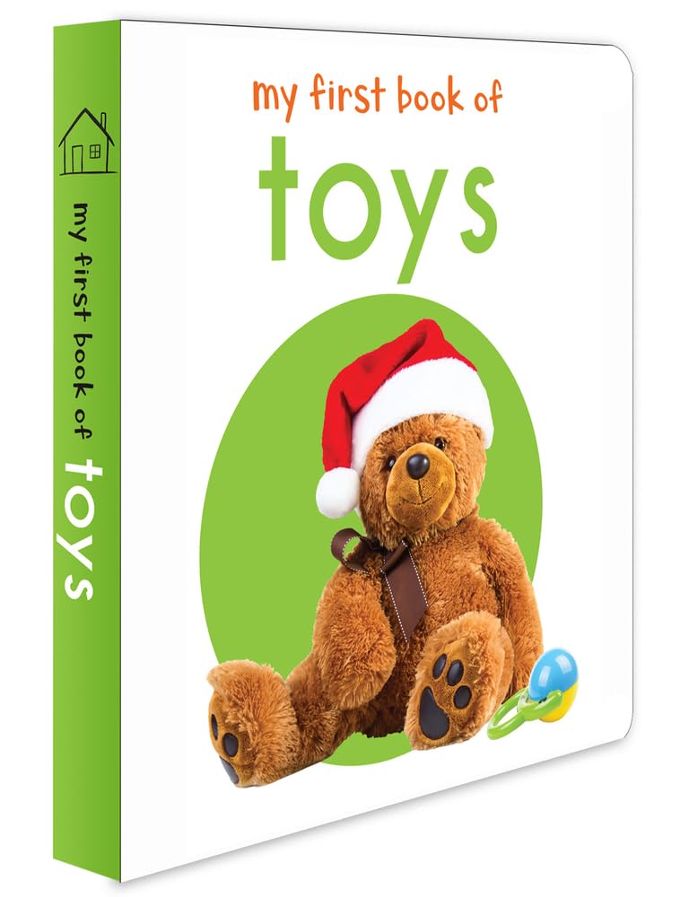 My First Book of Toys | First Toy Board Book for Babies, Toddlers & Preschoolers | Learn About Common Toys with Bright, Colorful Pictures | Early Learning Book for Kids Ages 0-3 Years - Retail Maharaj