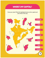 Hello India! A Fun India Activity Book: States And Union Territories - Retail Maharaj