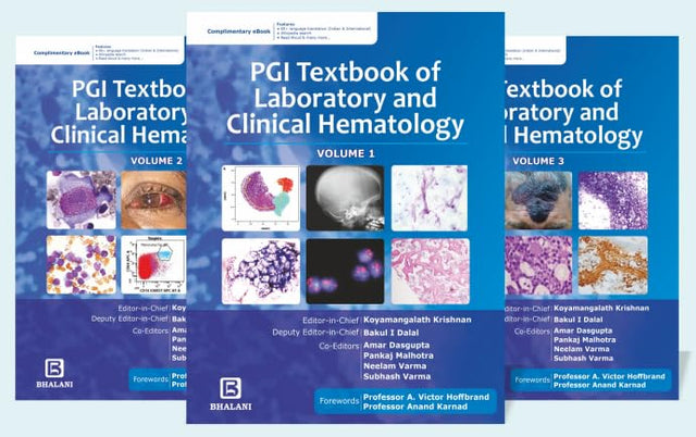 PGI Textbook of Laboratory & Clinical Hematology, 3 Volume Set, 1e - Retail Maharaj