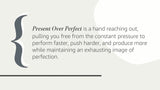 Present Over Perfect: Leaving Behind Frantic for a Simpler, More Soulful Way of Living - Retail Maharaj