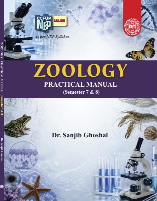 Zoology Practical Manual (Semester 7 & 8) (English Version)