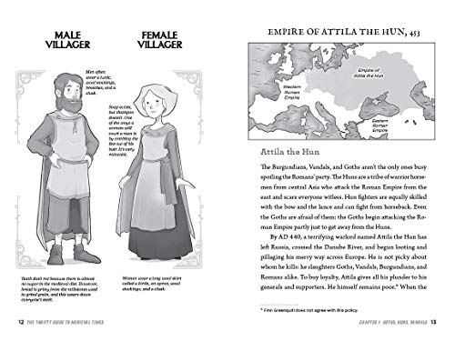The Thrifty Guide to Medieval Times: A Handbook for Time Travelers (The Thrifty Guides) - Retail Maharaj