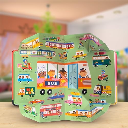 Pop Out Mega Pictures Pop Out Mega Pictures Vehicles (Pop-up Board Books) - Retail Maharaj