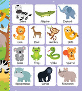 Booktopus Board Book - My First 100 Animals - Early Learning Books for Kids - Picture Books for Baby 4+ Years (My First 100 Board Book) - Retail Maharaj