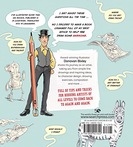 Draw Some Awesome: Drawing Tips & Ideas for Budding Artists - Retail Maharaj
