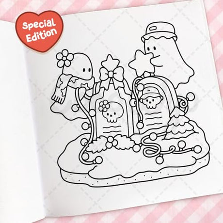 Cozy Christmas: The Cute and Relaxing Festive Colouring Book for Kids and Adults (Coco Wyo) - Retail Maharaj