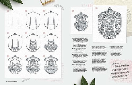 DRAWING FOR THE SOUL: Simple Drawing Projects for Beginners, to Calm, Soothe and Restore - Retail Maharaj