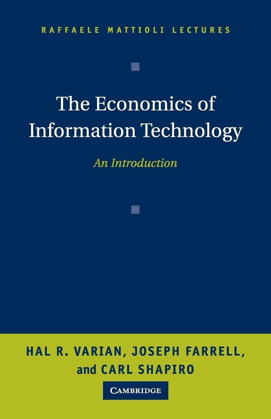 The Economics Of Information Technology: An Introduction - Retail Maharaj