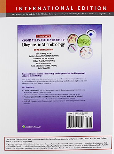 Koneman's Color Atlas and Textbook of Diagnostic Microbiology - Retail Maharaj