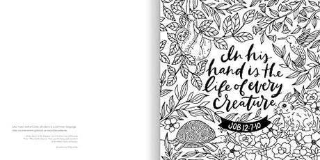 For the Beauty of the Earth: A Coloring Book to Celebrate the Wonder of Creation: A Nature Coloring Book - Retail Maharaj