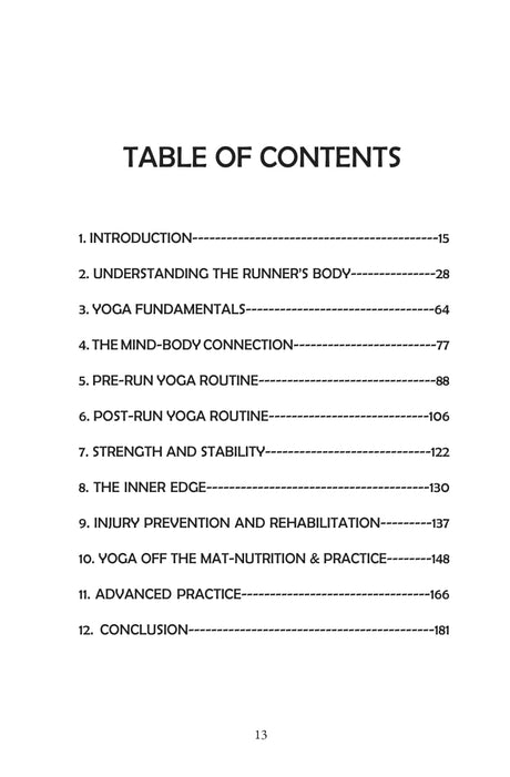 Yoga for Runners - Retail Maharaj