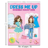 Dress Me Up Reusable Sticker Book For Children - Retail Maharaj