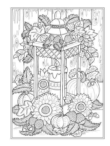 Creative Haven Autumn Charm Coloring Book - Retail Maharaj