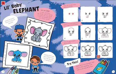 Draw with Art for Kids Hub Animals - Retail Maharaj