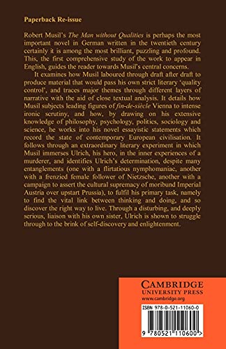 Robert Musil's 'the Man Without Qualities': A Critical Study - Retail Maharaj