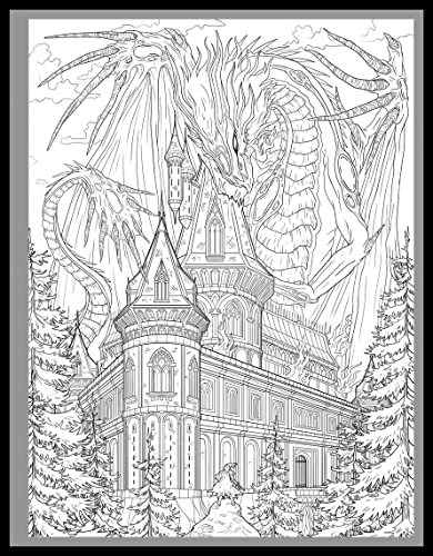 Dark Art Gothica: A Horror Coloring Book - Retail Maharaj
