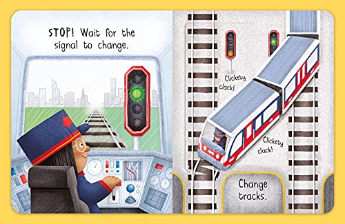 Busy Day: Train Driver: An action play book - Retail Maharaj