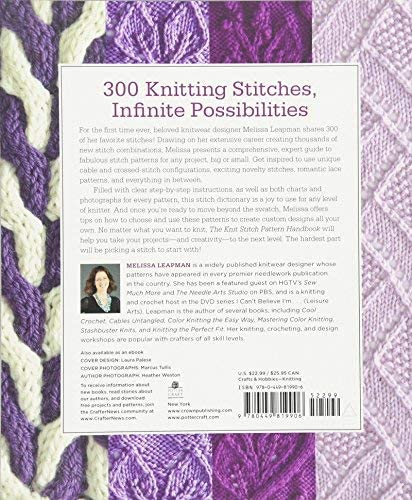 The Knit Stitch Pattern Handbook - Retail Maharaj