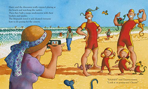 Harry and the Bucketful of Dinosaurs go on Holiday (Harry and the Dinosaurs) - Retail Maharaj