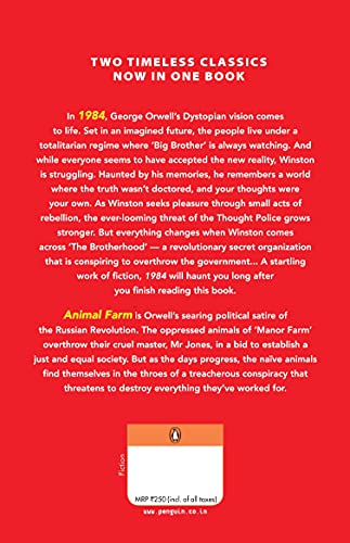 1984 & Animal Farm (PREMIUM PAPERBACK, PENGUIN INDIA) - Retail Maharaj