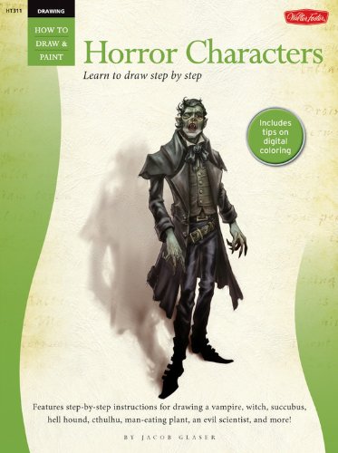 Horror Characters: Learn to Draw Step by Step - Retail Maharaj