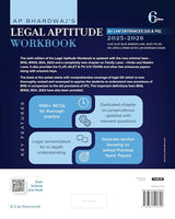 Legal Aptitude Workbook (2025-26) | For Law Entrances (UG & PG) | CLAT, SLAT, BLAT, MAH (CET-LAW), AILET, PU, DU, IPU, UPES & Other UG/PG Law Entrance ... Papers With Answer Keys | 6th Edition - Retail Maharaj