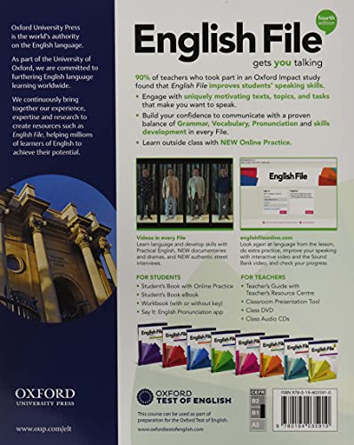 ENGLISH FILE 4E INT SB WITH ONLINE PRACTICE - Retail Maharaj