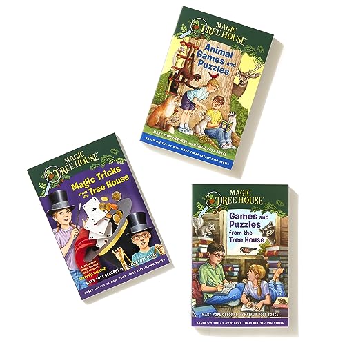 Magic Tree House Box of Puzzles, Games, and Activities (3 Book Set) - Retail Maharaj