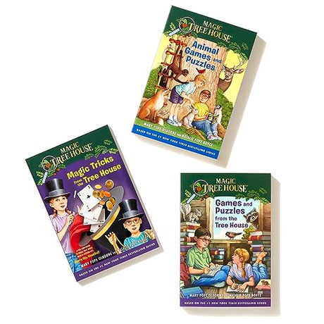 Magic Tree House Box of Puzzles, Games, and Activities (3 Book Set) - Retail Maharaj
