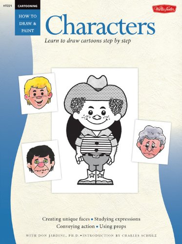 Cartooning: Characters with Don Jardine (How to Draw & Paint/Art Instruction Prog) - Retail Maharaj