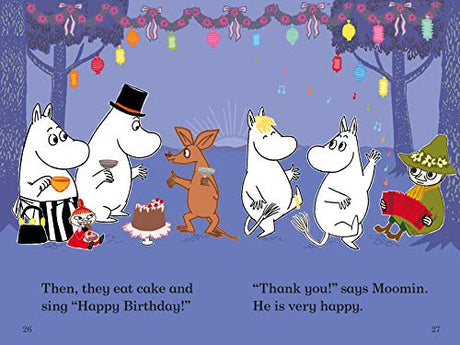 Ladybird Readers Level 1 - Moomin - The Birthday Button (ELT Graded Reader) - Retail Maharaj