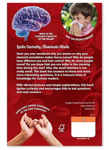 101 Q&A Series - Human Body: Encyclopedia for Kids I Amazing Questions and Answers I Knowledge Book with Simple Explanations & Bright Pictures | STEM Learning I Ages 7+| Select Learning - Retail Maharaj