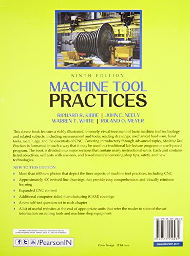 Pearson MACHINE TOOL PRACTICES, 9TH EDN - Retail Maharaj